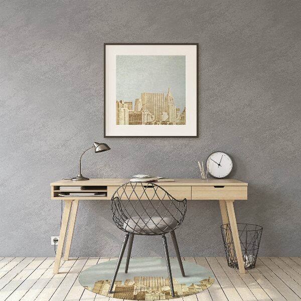 Tapis pour chaise de bureau Gratte-ciel de Manhattan