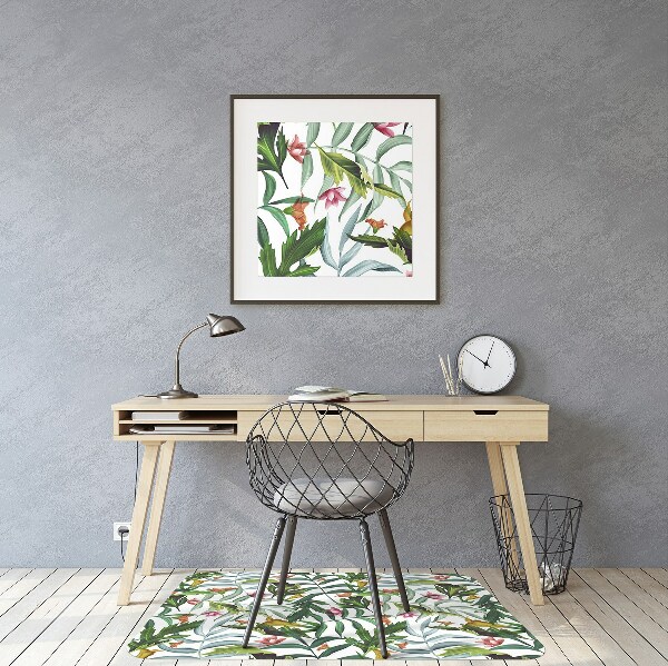 Tapis protège sol Flore tropicale