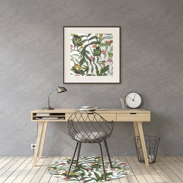 Tapis protège sol Flore tropicale