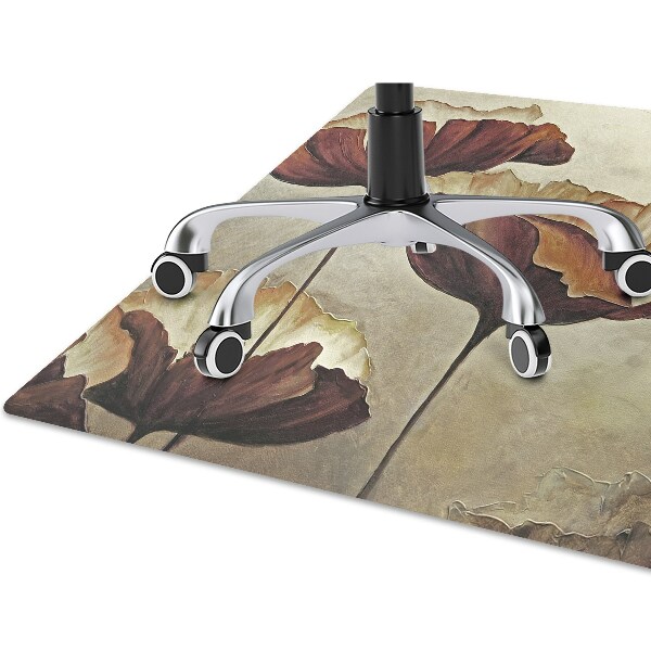 Tapis protection sol Grand pavot