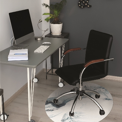 Tapis fauteuil bureau do biura Abstraction hivernale