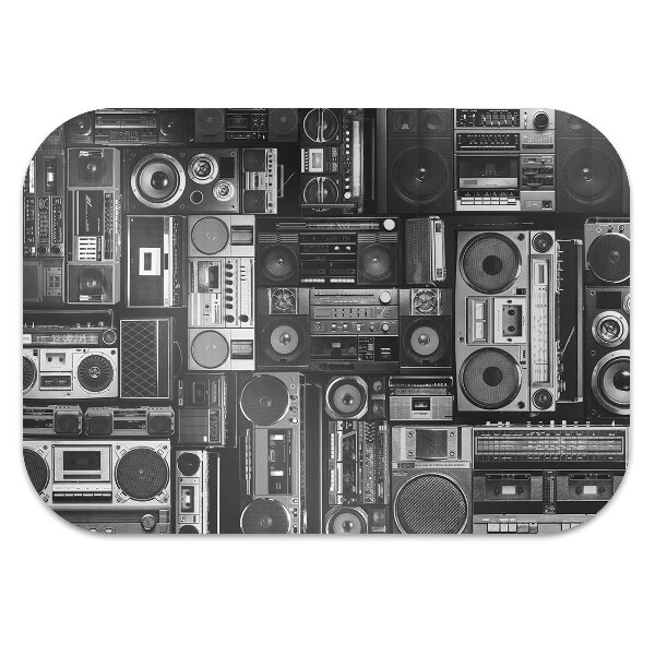 Tapis pour chaise de bureau Old School Boombox