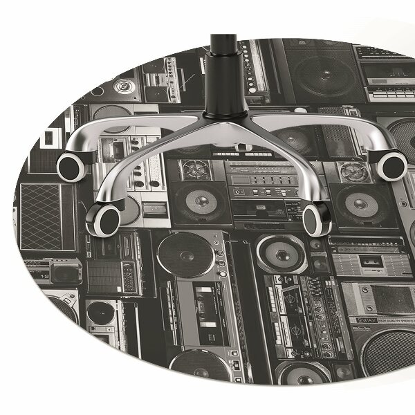 Tapis pour chaise de bureau Old School Boombox