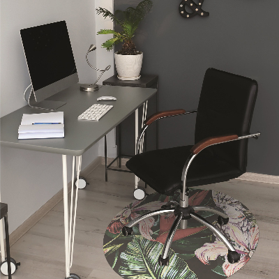 Tapis pour chaise de bureau Perroquet dans les tropiques