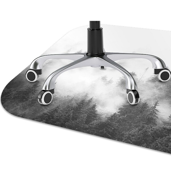 Tapis bureau Forêt brumeuse