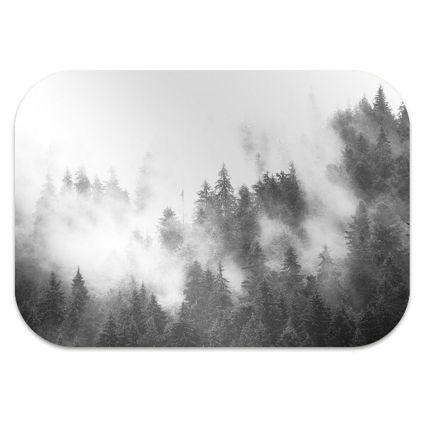 Tapis bureau Forêt brumeuse