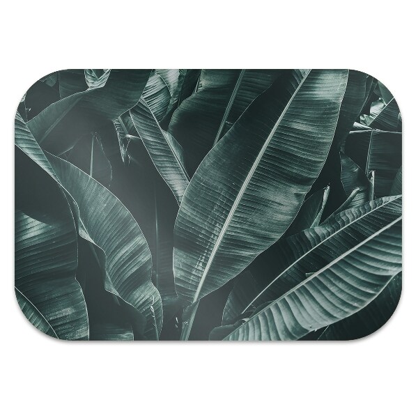 Tapis fauteuil bureau do biura Feuilles exotiques