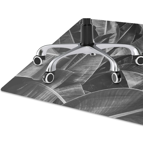 Tapis bureau Grandes feuilles