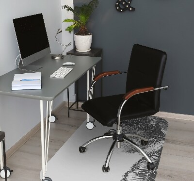 Tapis pour chaise de bureau Palmiers sur le ciel