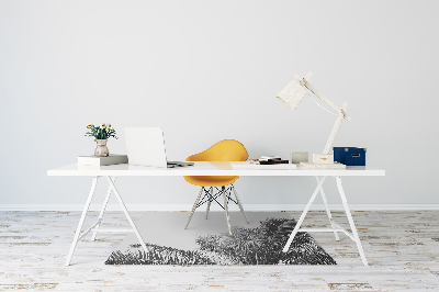 Tapis pour chaise de bureau Palmiers sur le ciel