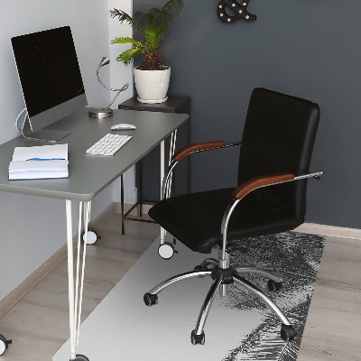 Tapis pour chaise de bureau Palmiers sur le ciel