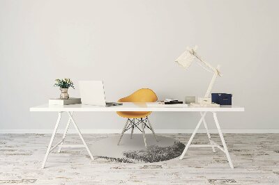 Tapis pour chaise de bureau Palmiers sur le ciel