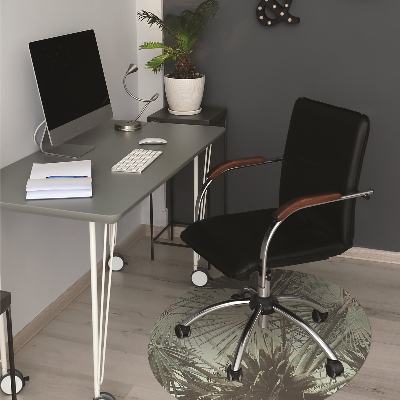 Tapis pour chaise de bureau Buisson de banane