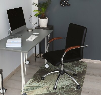 Tapis pour chaise de bureau Buisson de banane