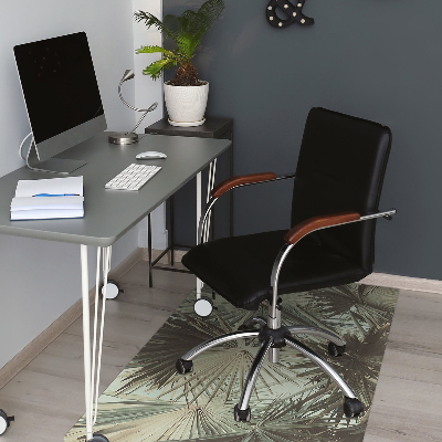 Tapis pour chaise de bureau Buisson de banane