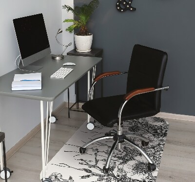 Tapis de chaise de bureau pré