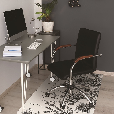 Tapis de chaise de bureau pré