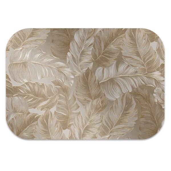 Tapis de chaise feuilles d'or