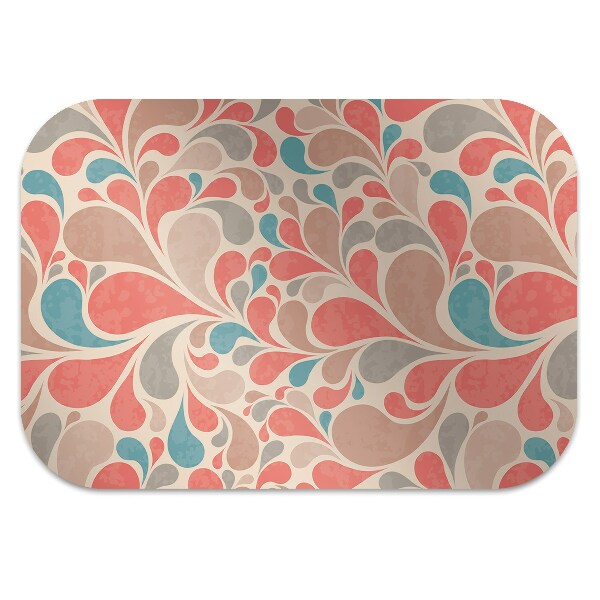 Tapis pour chaise de bureau Larmes colorées