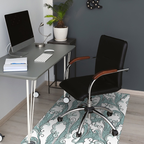 Tapis pour chaise de bureau Ciel venteux