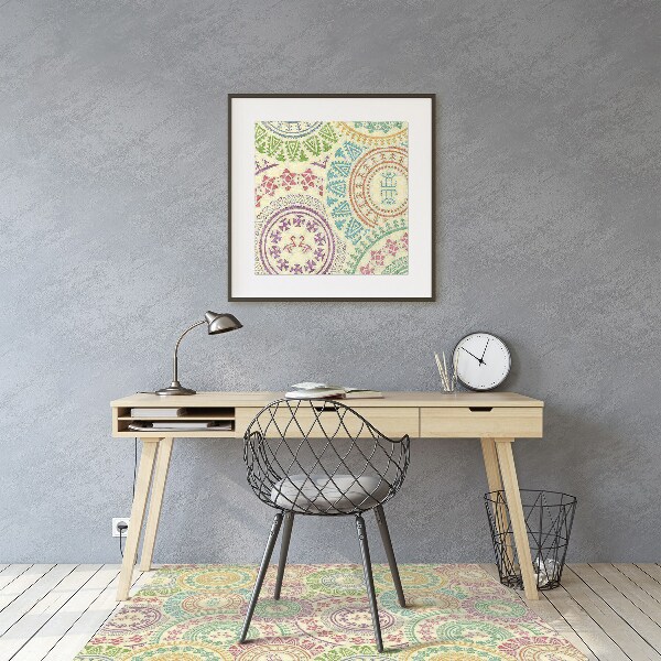 Tapis de chaise de bureau Modèle marocain