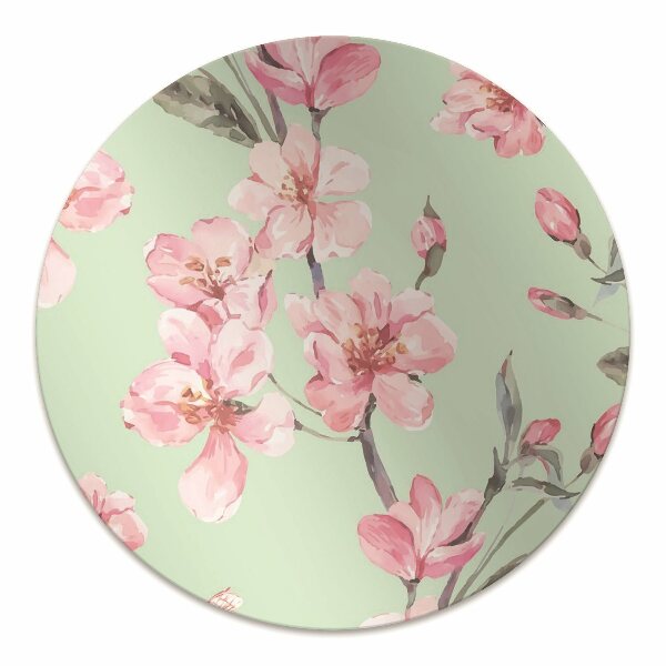 Tapis de chaise fleurs de cerisier