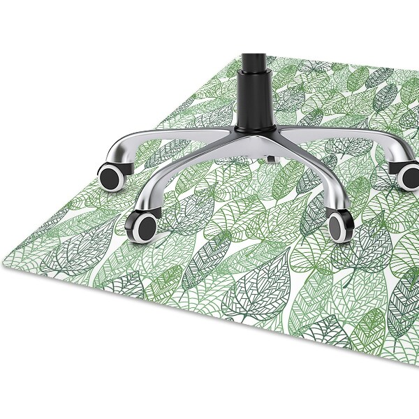 Tapis de chaise Feuilles de forêt