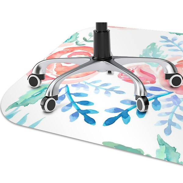 Tapis de chaise Fleurs lumineuses
