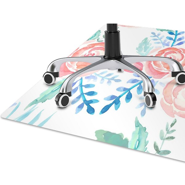 Tapis de chaise Fleurs lumineuses