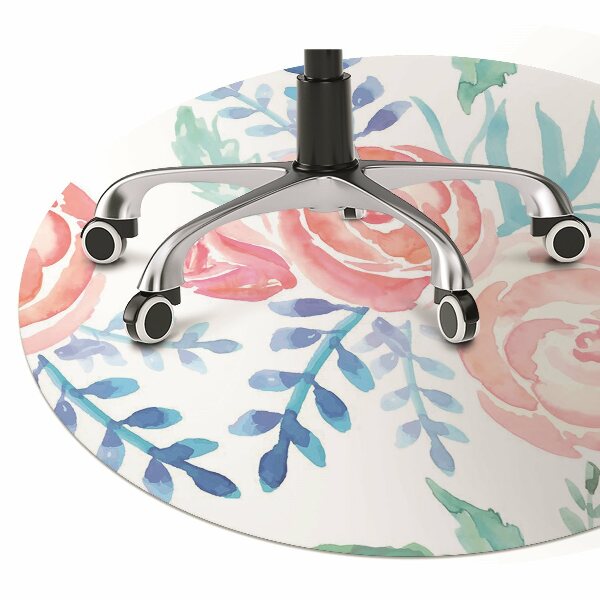 Tapis de chaise Fleurs lumineuses