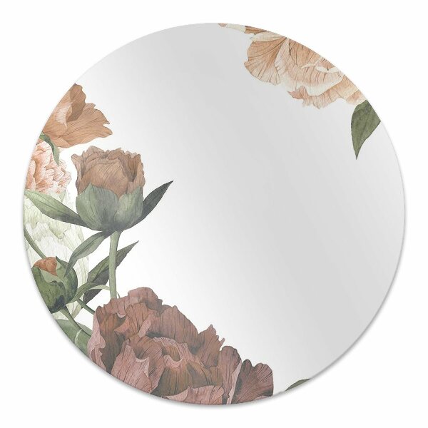 Tapis de chaise de bureau Pivoines vintage