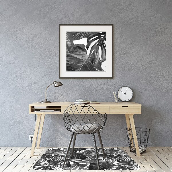 Tapis bureau Feuilles sombres