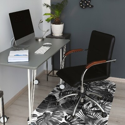 Tapis bureau Feuilles sombres