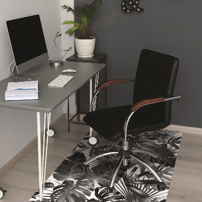 Tapis bureau Feuilles sombres