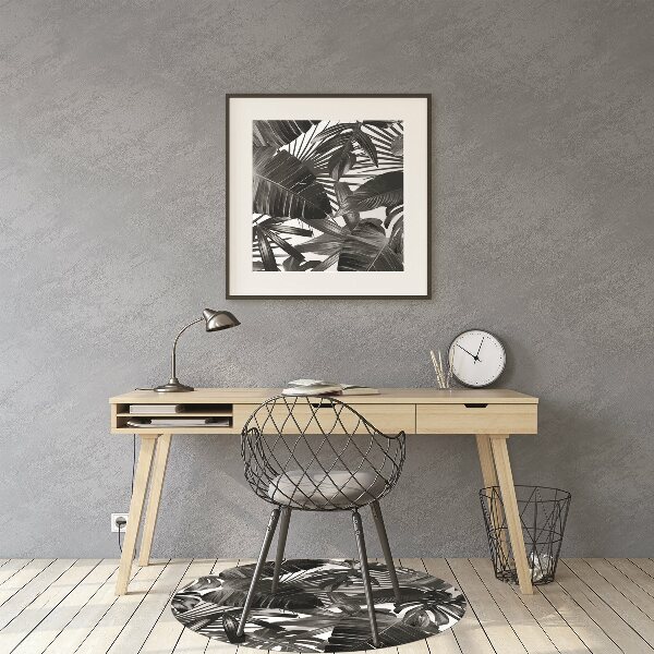 Tapis bureau Feuilles sombres