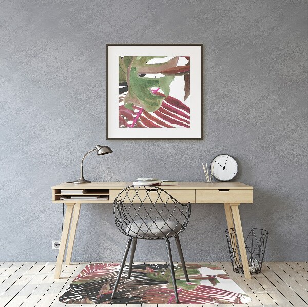 Tapis de chaise de bureau Monstre