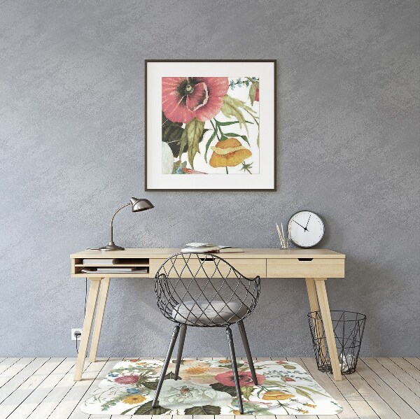 Tapis de chaise Un bouquet de terrain