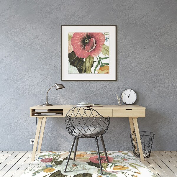 Tapis de chaise Un bouquet de terrain
