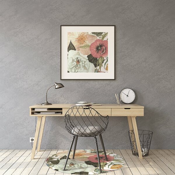 Tapis de chaise Un bouquet de terrain