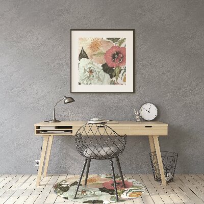 Tapis de chaise Un bouquet de terrain