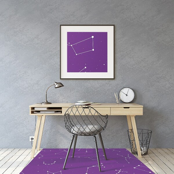 Tapis fauteuil bureau do biura Ciel étoilé