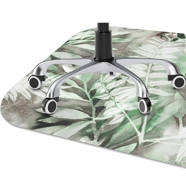 Tapis fauteuil bureau do biura Feuilles de tropique