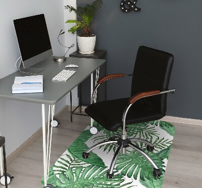 Tapis bureau Feuilles de palmier