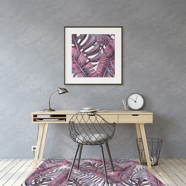 Tapis pour chaise de bureau Jungle tropicale
