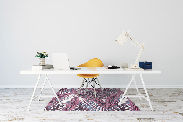 Tapis pour chaise de bureau Jungle tropicale