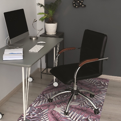 Tapis pour chaise de bureau Jungle tropicale