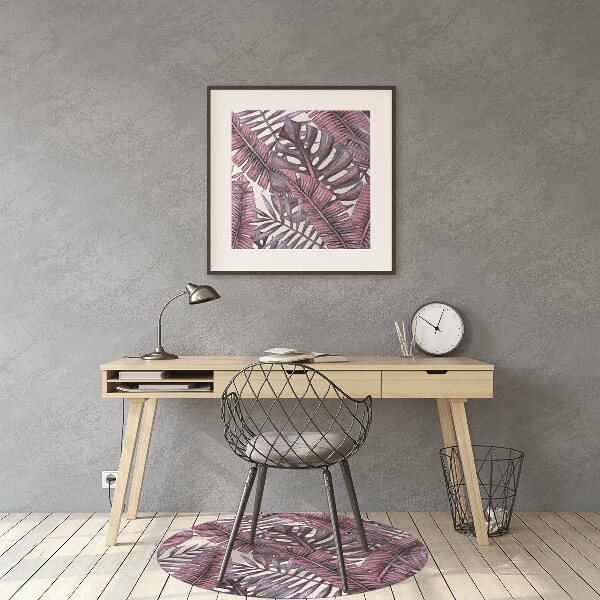 Tapis pour chaise de bureau Jungle tropicale