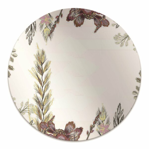 Tapis de chaise Fleurs de terrain