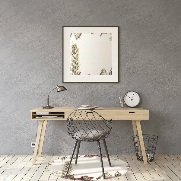 Tapis de chaise Fleurs de terrain