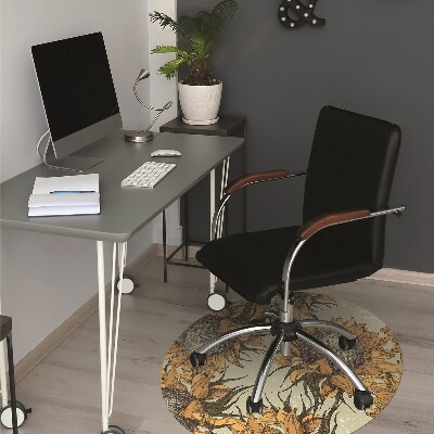 Tapis fauteuil bureau do biura Tournesols rétro